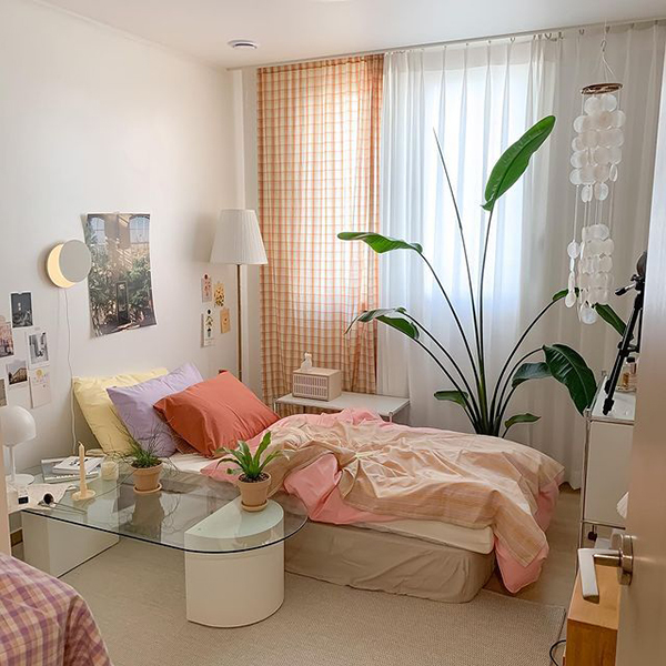 trang trí phòng ngủ phong cách Hàn Quốc