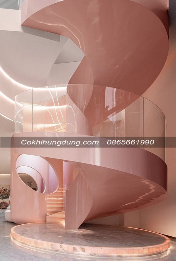 Mẫu cầu thang xoắn ốc