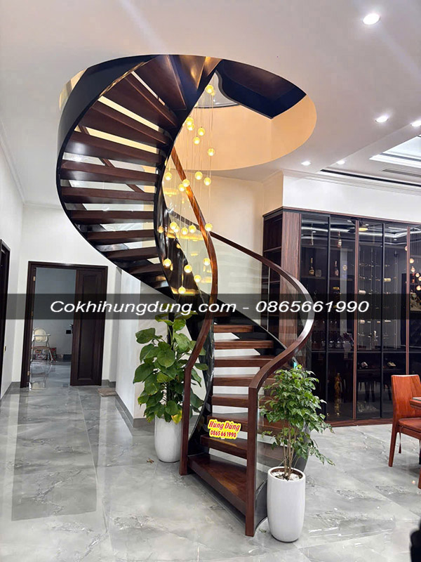 cầu thang xoắn ốc đẹp 1090