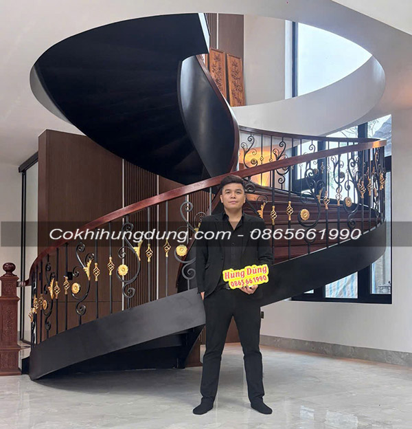 cầu thang xoắn ốc đẹp biệt thự cầu thang xoắn ốc đẹp biệt thự