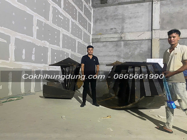 mẫu cầu thang xoắn ốc đẹp ms6