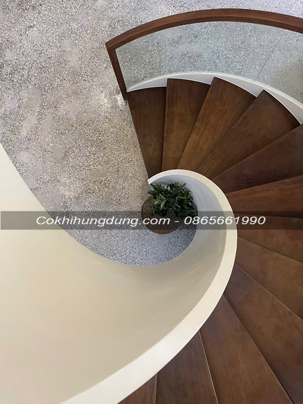 mẫu cầu thang xoắn ốc MS52