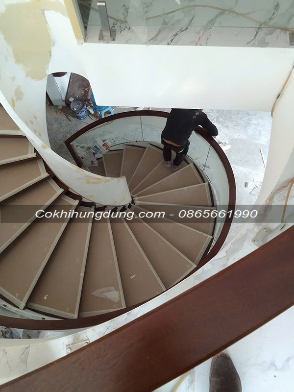 mẫu cầu thang xoắn ốc MS39