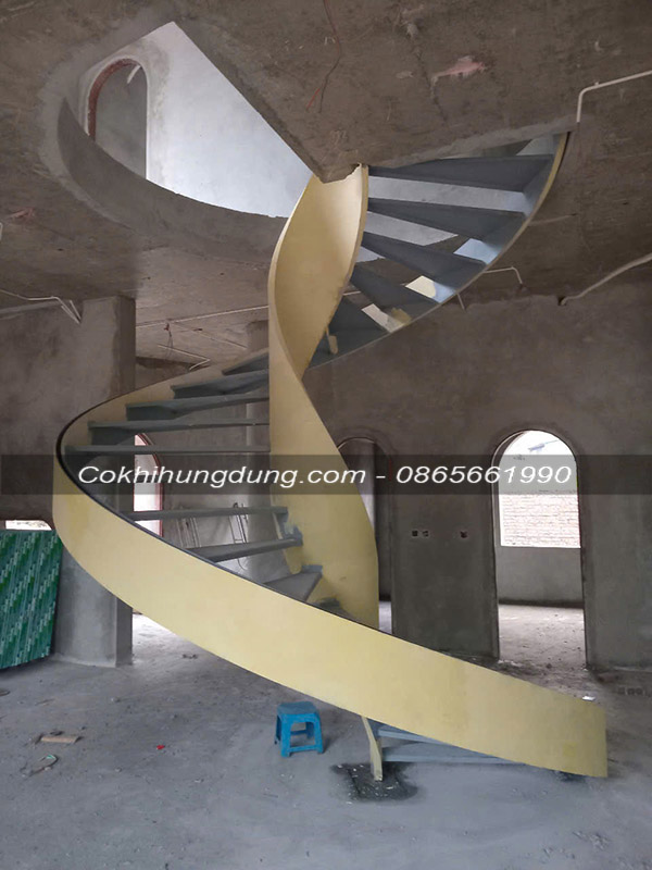 mẫu cầu thang xoắn ốc MS28