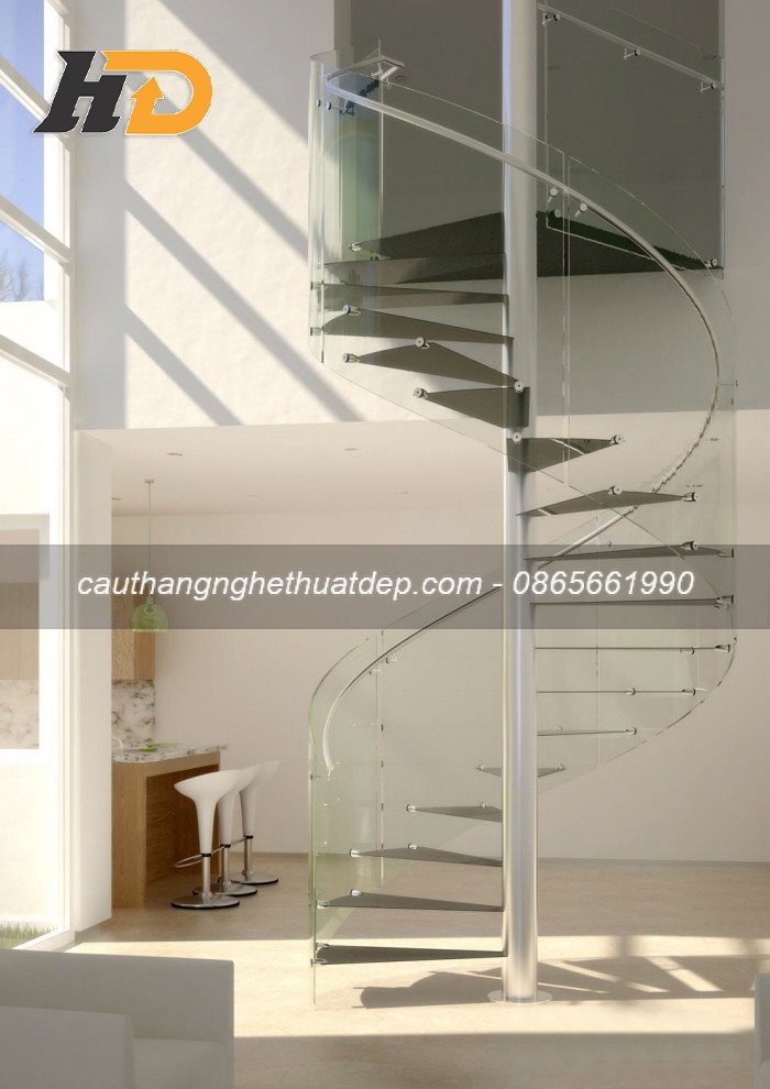 Cầu thang gác xép như một cách để tận dụng không gian nhỏ hẹp