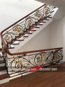 Cầu thang sắt nghệ thuật - điểm nhấn đẳng cấp cho không gian nhà