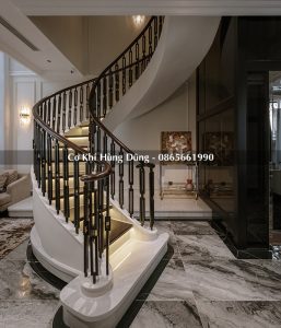 cầu thang xoắn ốc đẹp